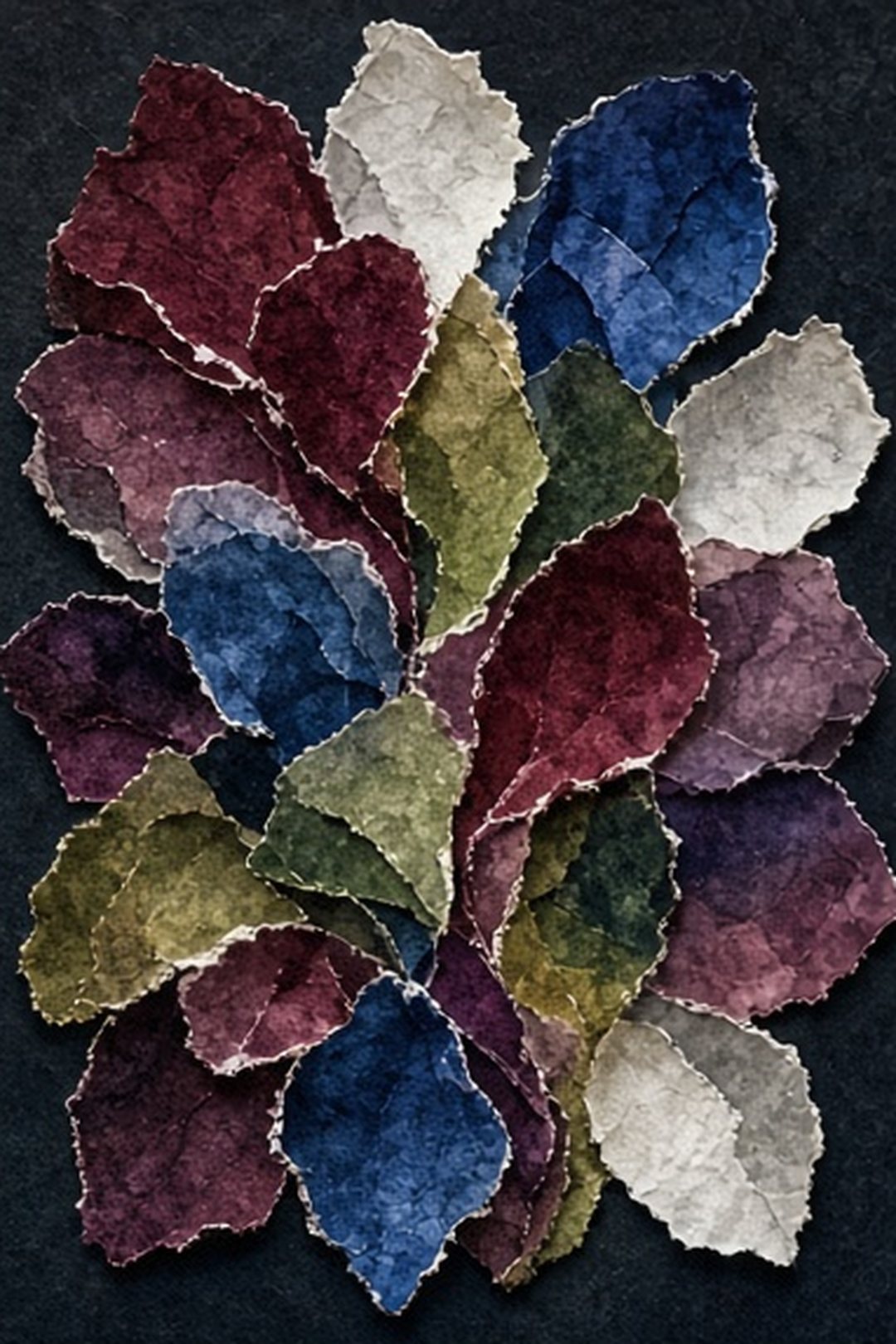 Many different value petals held together without ranking